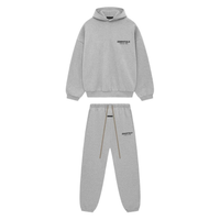 Essentials Fleece Set Light Heather Grey