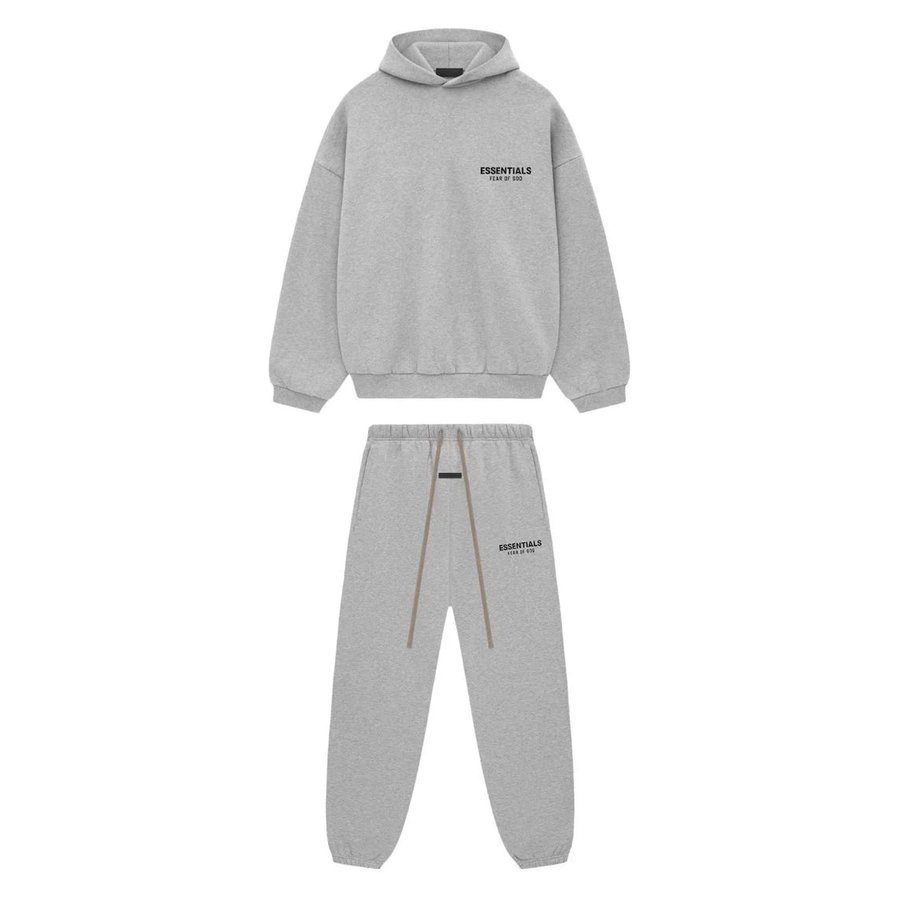 Essentials Fleece Set Light Heather Grey