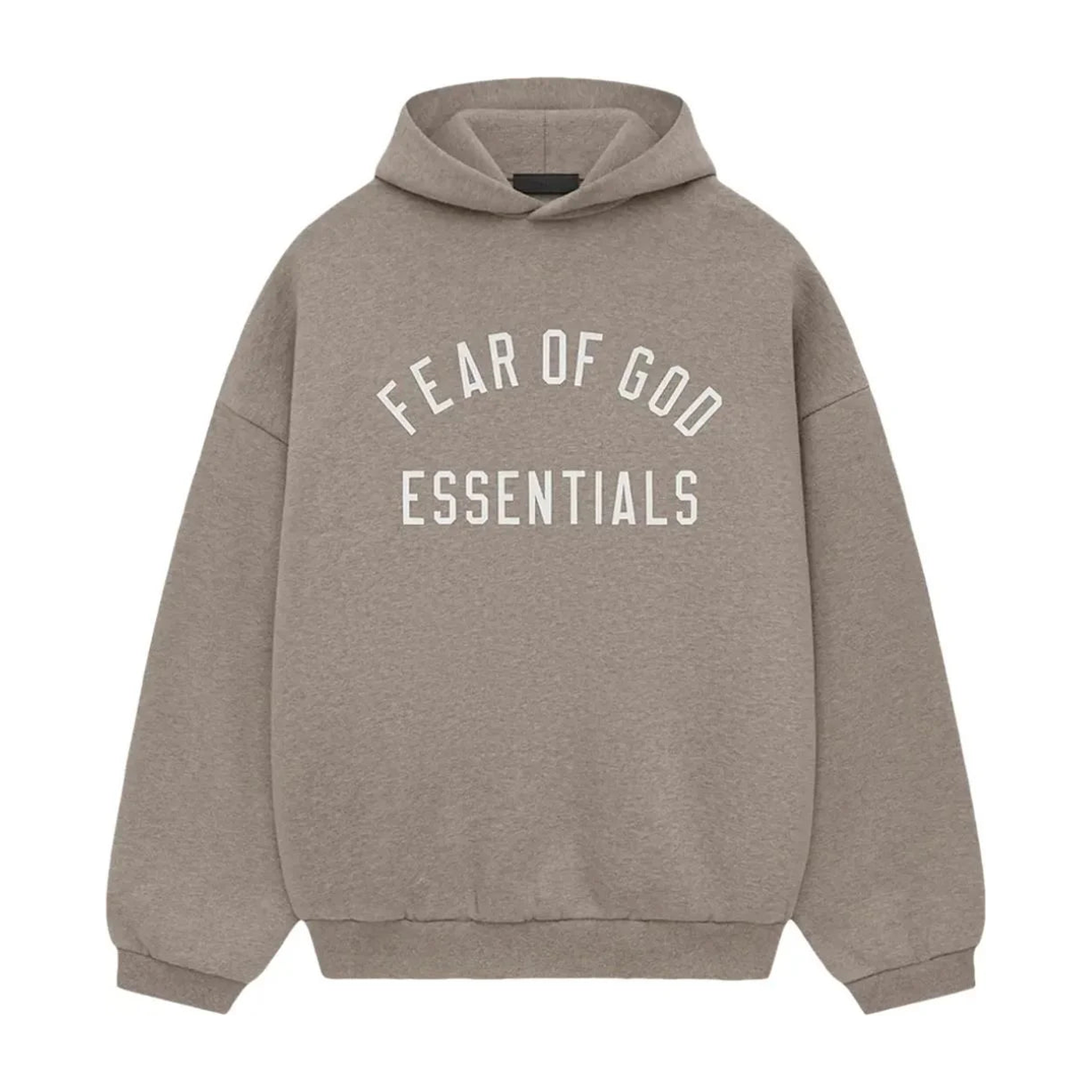Essentials Heather Grey State Fleece Hoodie