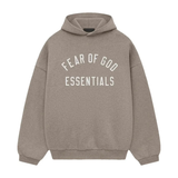 Essentials Heather Grey State Fleece Hoodie
