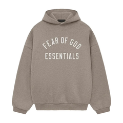Essentials Heather Grey State Fleece Hoodie