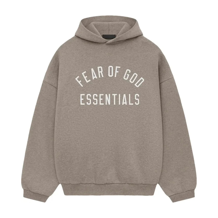 Essentials Heather Grey State Fleece Hoodie