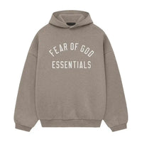 Essentials Heather Grey State Fleece Hoodie
