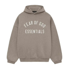 Essentials Heather Grey State Fleece Hoodie