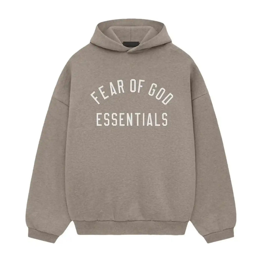 Essentials Heather Grey State Fleece Hoodie