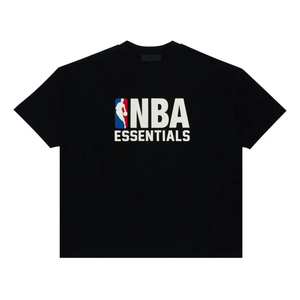 Essentials NBA Black Color Tee
