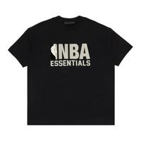 Essentials NBA Black Grey Tee