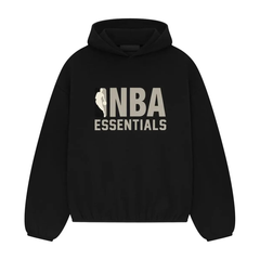 Essentials NBA Black SS25 Hoodie