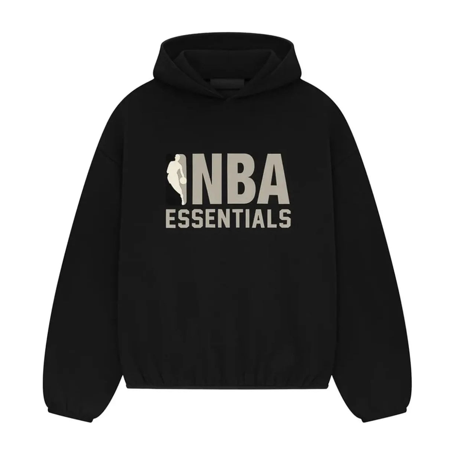 Essentials NBA Black SS25 Hoodie
