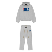 Essentials NBA Long Set Grey