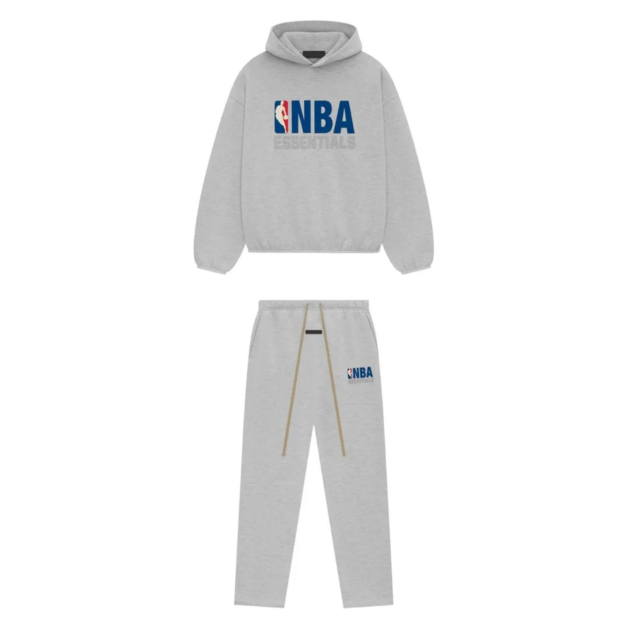 Essentials NBA Long Set Grey