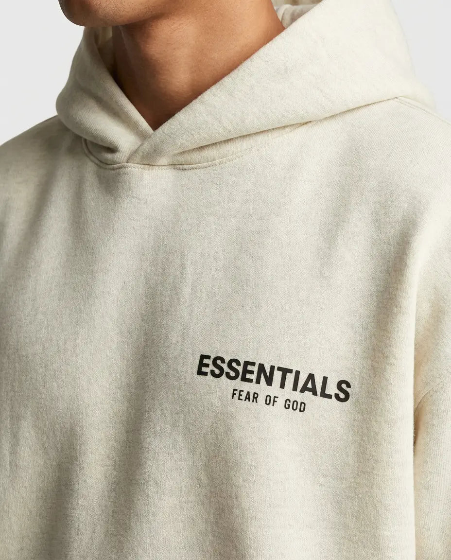 Essentials Long Set Světle ovesná