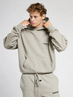 Essentials Hoodie Dark Oatmeal