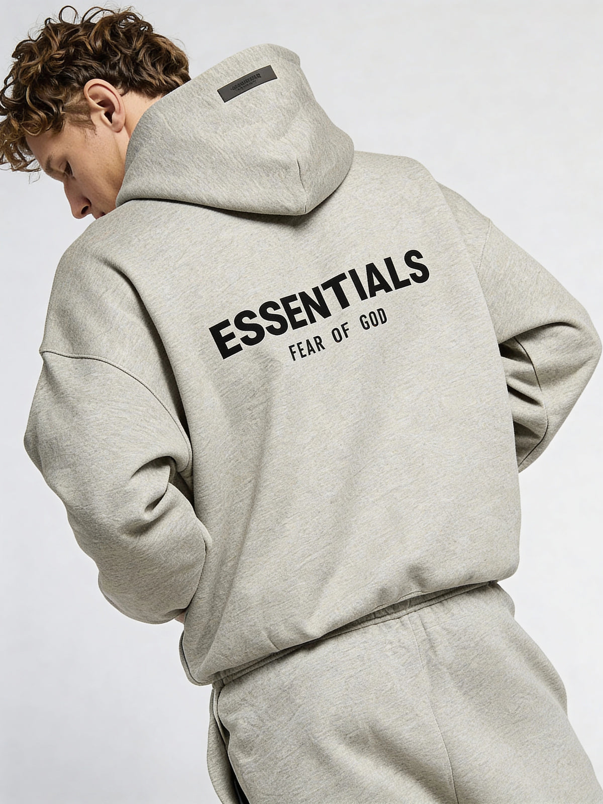 Essentials Hoodie Dark Oatmeal