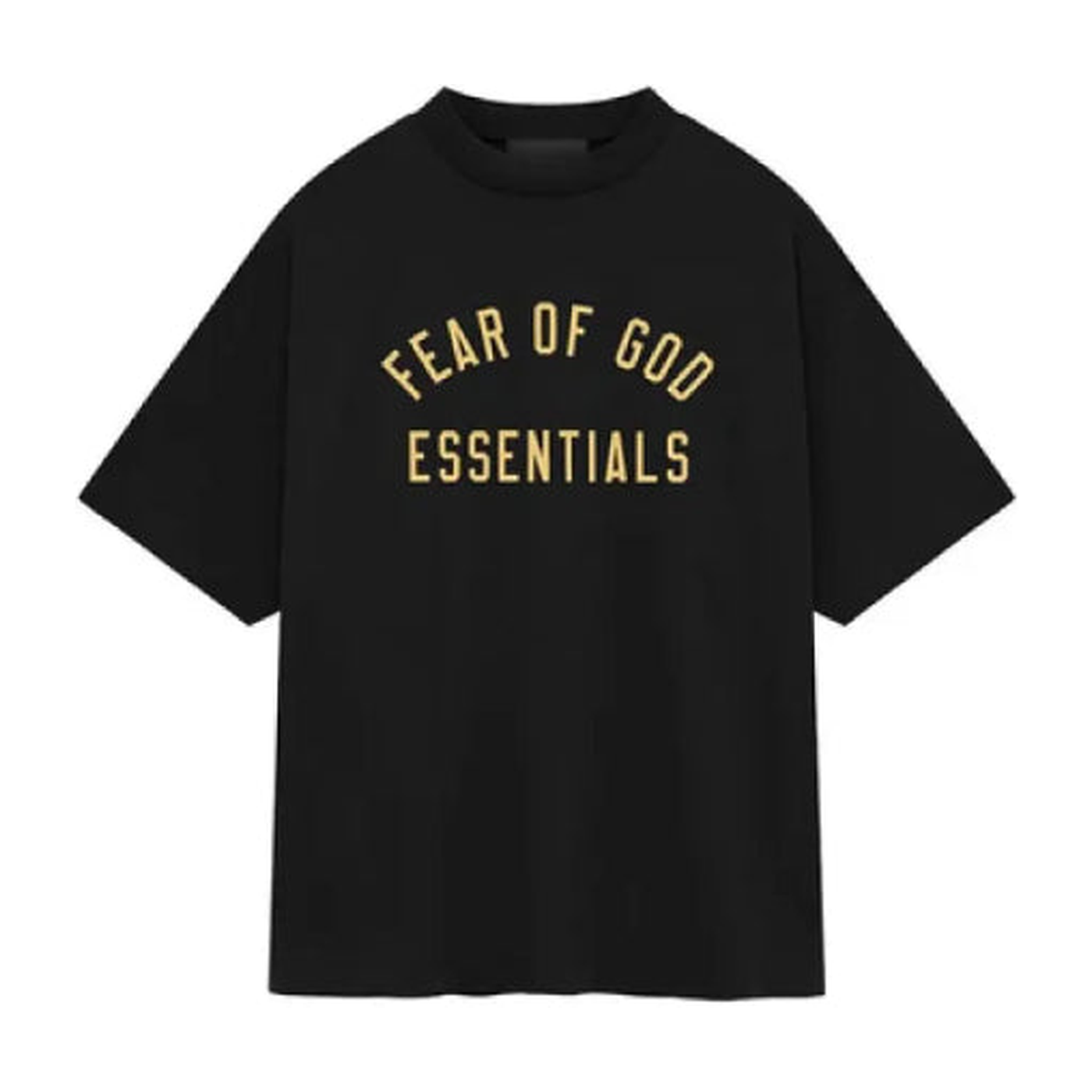 Black Gold Jersey Crewneck Tee