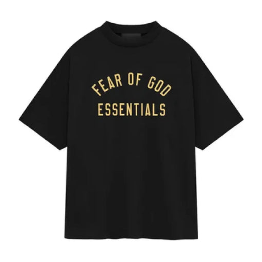 Black Gold Jersey Crewneck Tee