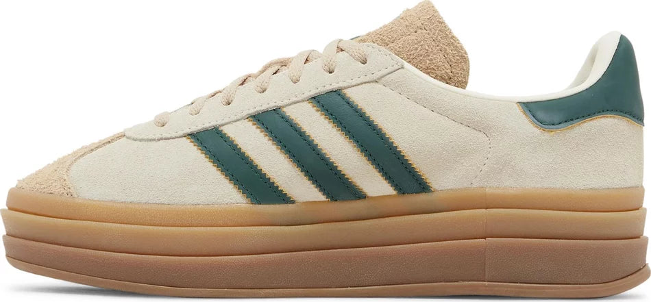 Adidas Gazelle Bold Cream Collegiate Green
