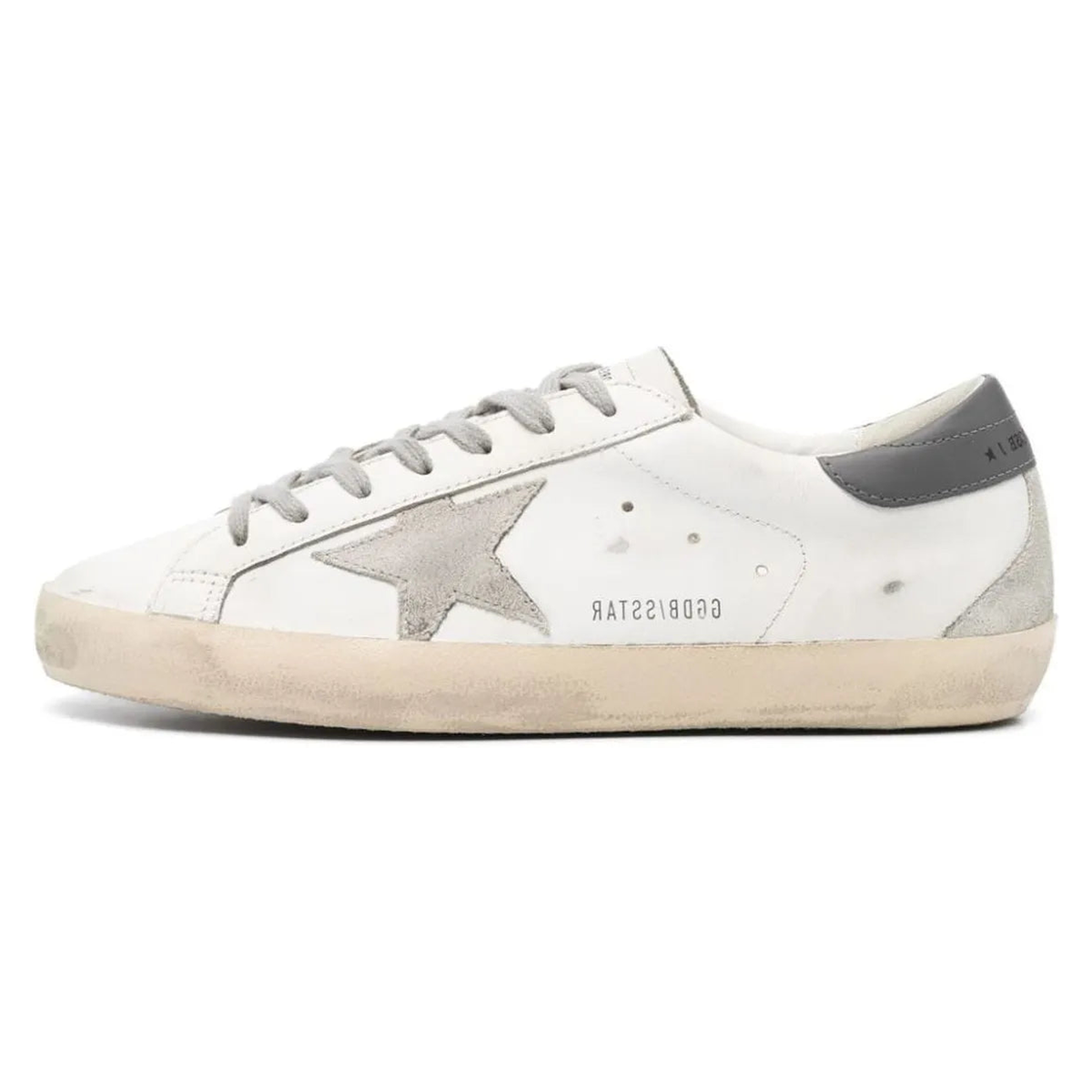 Golden Goose Super-Star White Grey