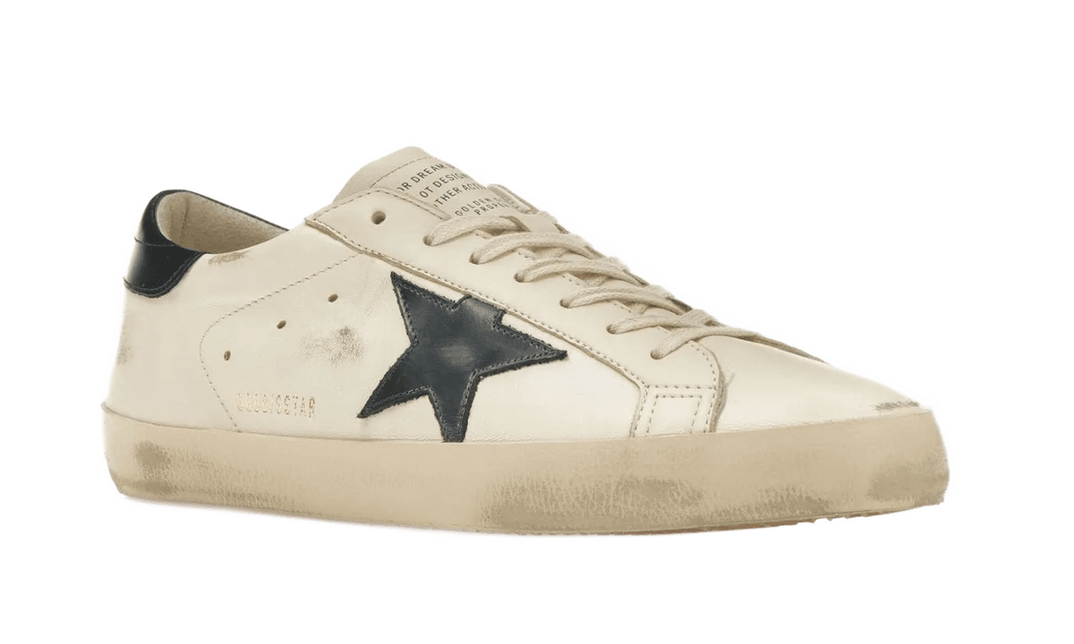 Golden Goose Super-Star Beige Night Blue