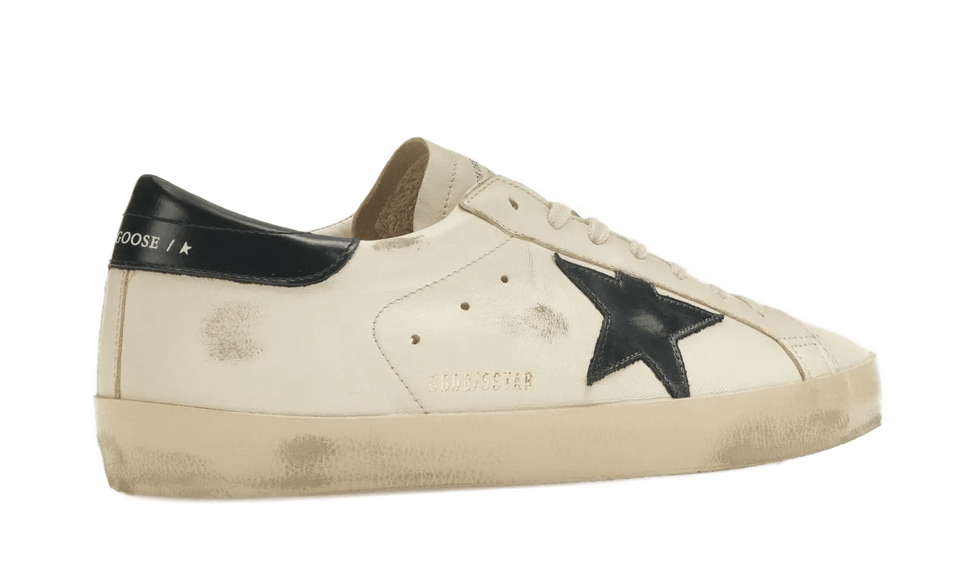 Golden Goose Super-Star Beige Night Blue