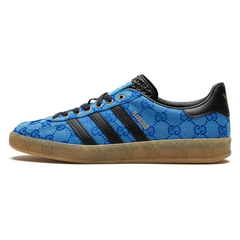 Gucci x adidas Gazelle Blue GG Monogram