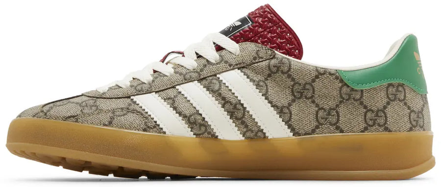 Adidas x Gucci Gazelle Beige GG Monogram