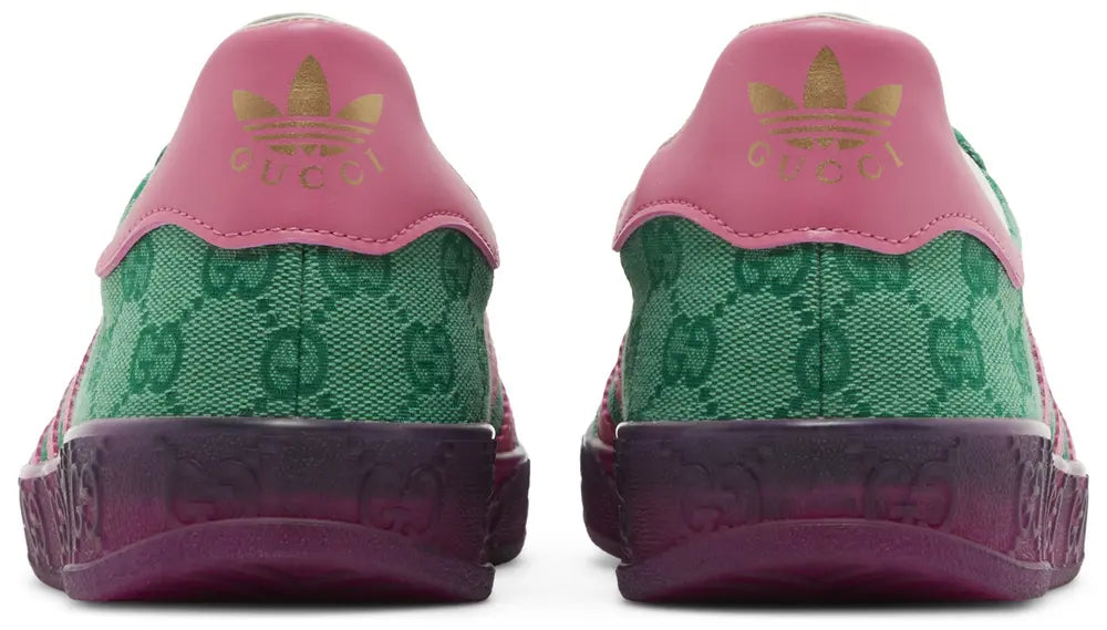 Adidas x Gucci Gazelle Green GG Monogram