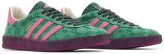 Adidas x Gucci Gazelle Green GG Monogram