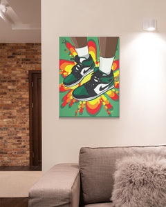 Obraz Jordan 1 "Pine Green"