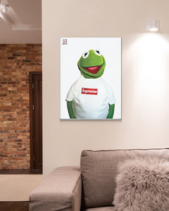 Obraz "Kermit x Supreme"