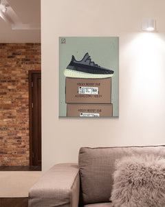 Obraz Yeezy 350 "Carbon"