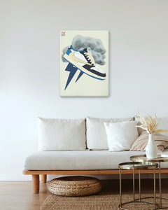 Obraz Jordan 1 Low "Travis Scott x Fragment"