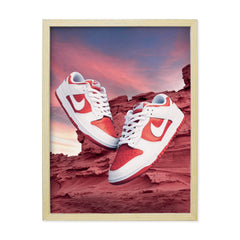 Obraz na płótnie Nike Dunk Low Retro University Red