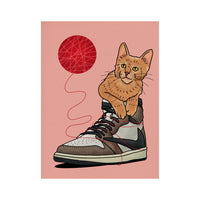 Obraz na płótnie Jordan 1 x Travis Scott Cat