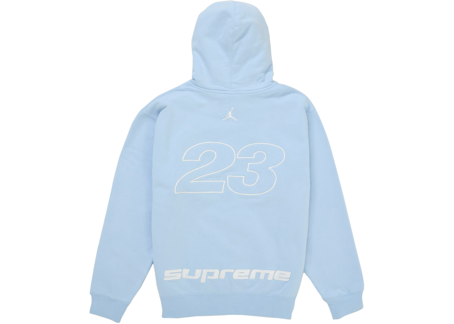 Supreme Jordan Hooded Sweatshirt (SS26) Blue