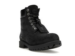 Louis Vuitton Timberland 6" kotníkové boty, černé monogram