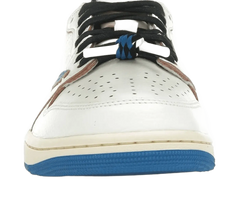 Air Jordan 1 Retro Low OG SP Fragment x Travis Scott Sail Military Blue