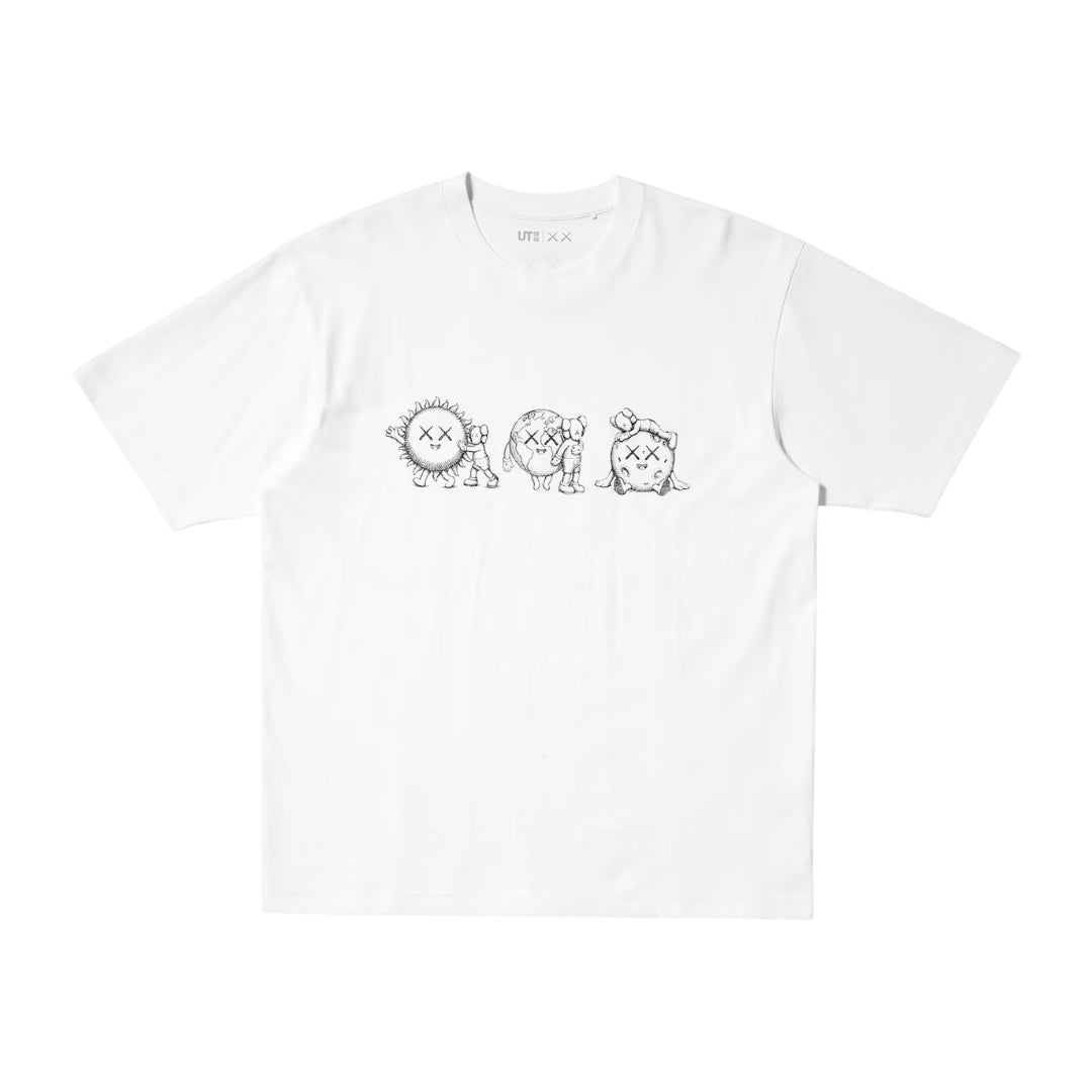 KAWS UNIVERSE UT Graphic White 02