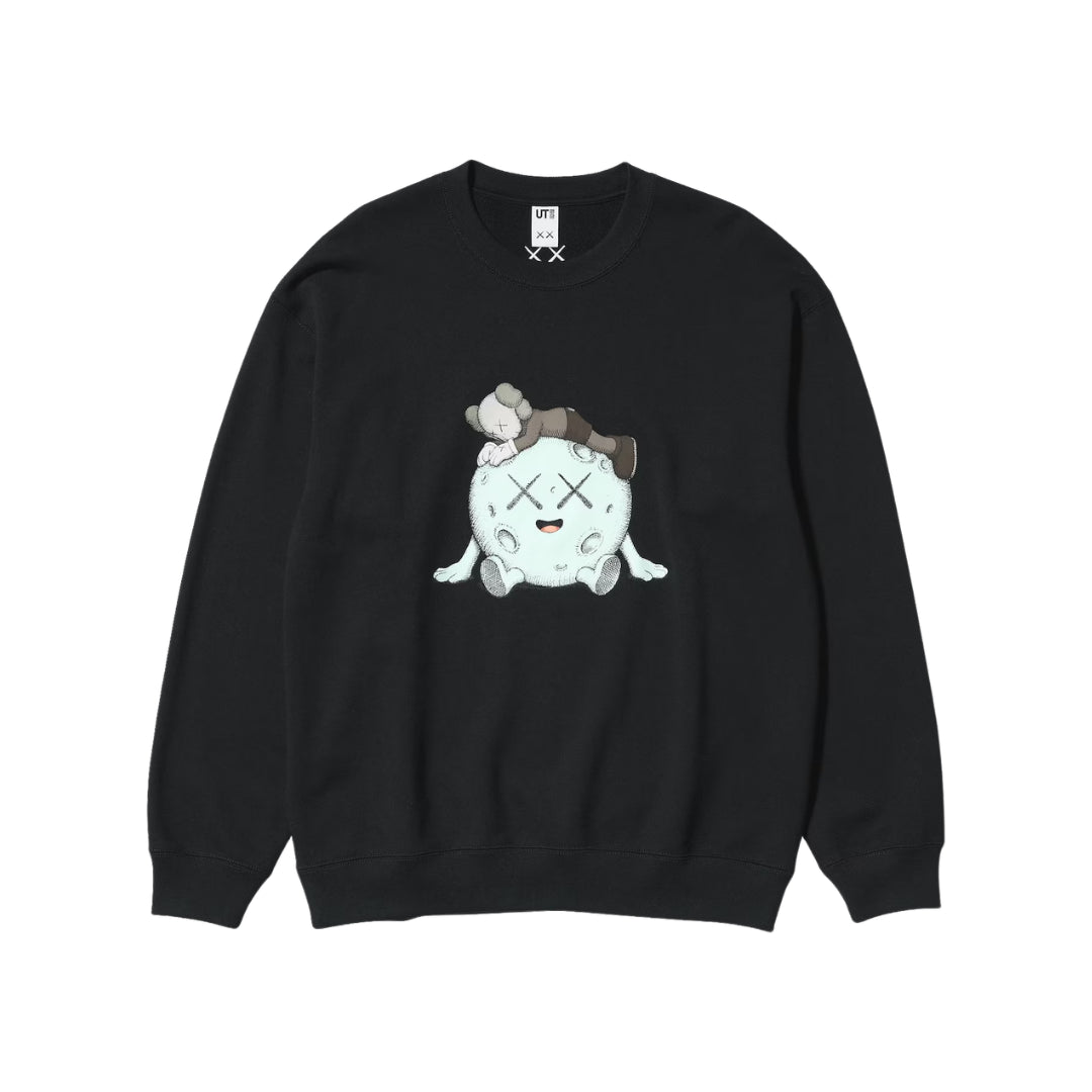 KAWS UNIVERSE UT Crewneck Black