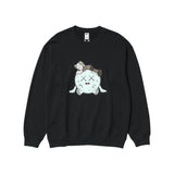 KAWS UNIVERSE UT Crewneck Black