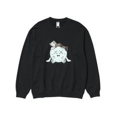 KAWS UNIVERSE UT Crewneck Black