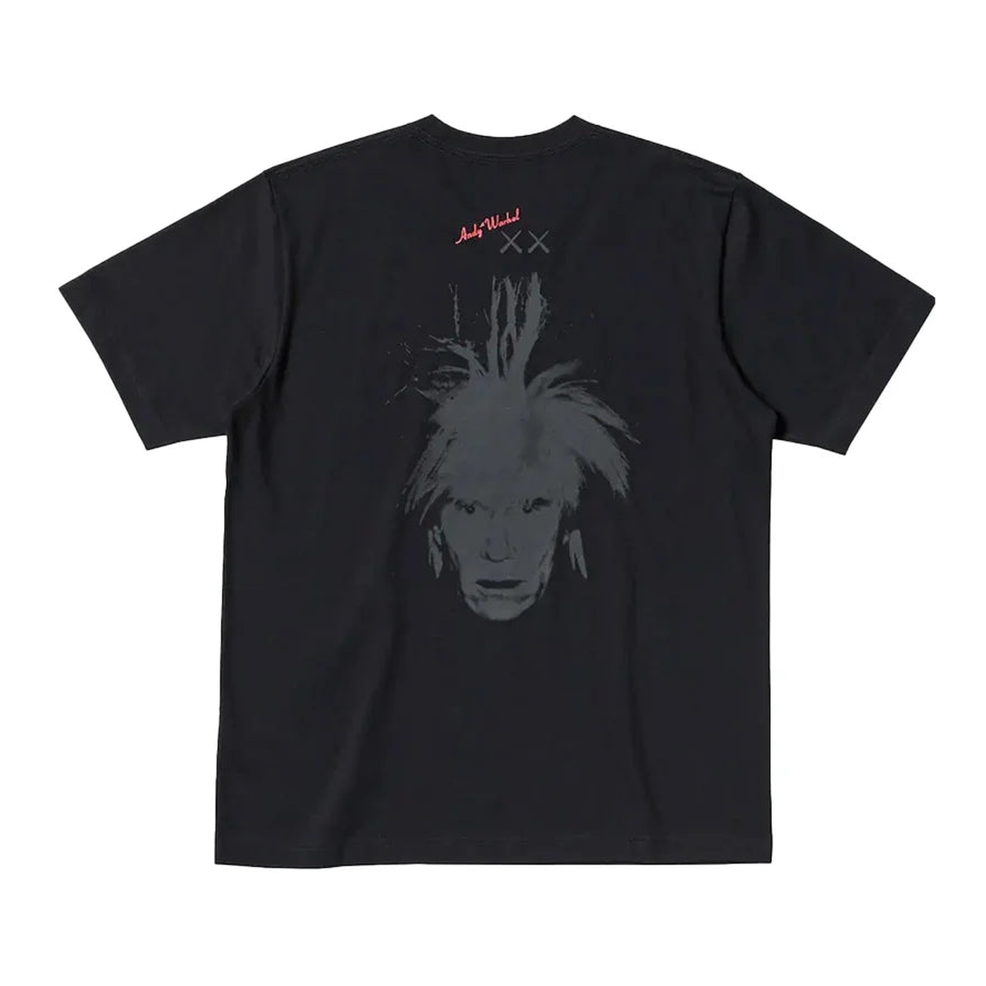 KAWS + WARHOL UT GRAPHIC Tee Black