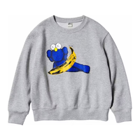 KAWS x Uniqlo Warhol Graphic Sweatshirt Grey Blue