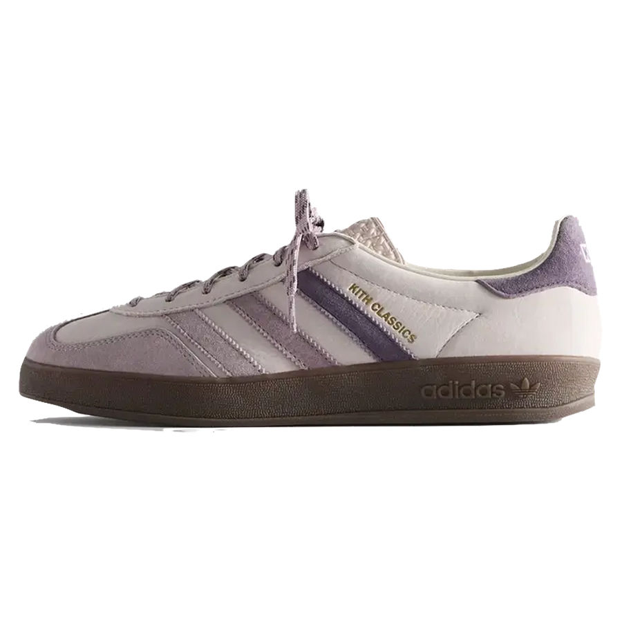 Kith x adidas Gazelle Indoor Classics Ash Purple