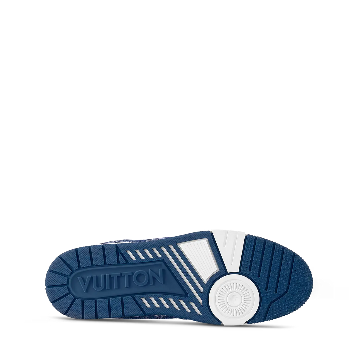 Louis Vuitton LV Trainer Monogram Denim White Blue
