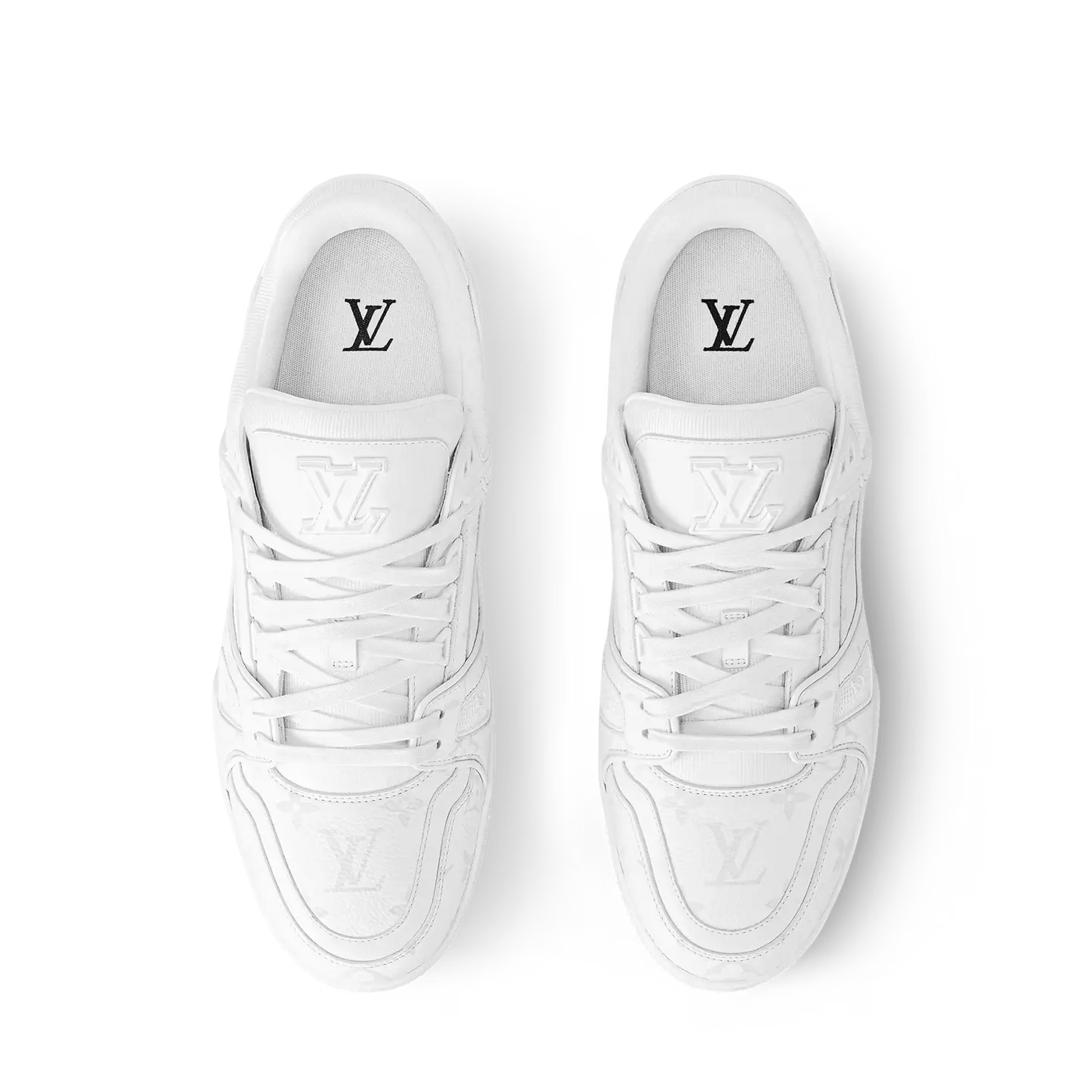 Louis Vuitton LV Trainer Monogram Triple White