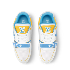 Louis Vuitton LV Trainer Yellow Blue