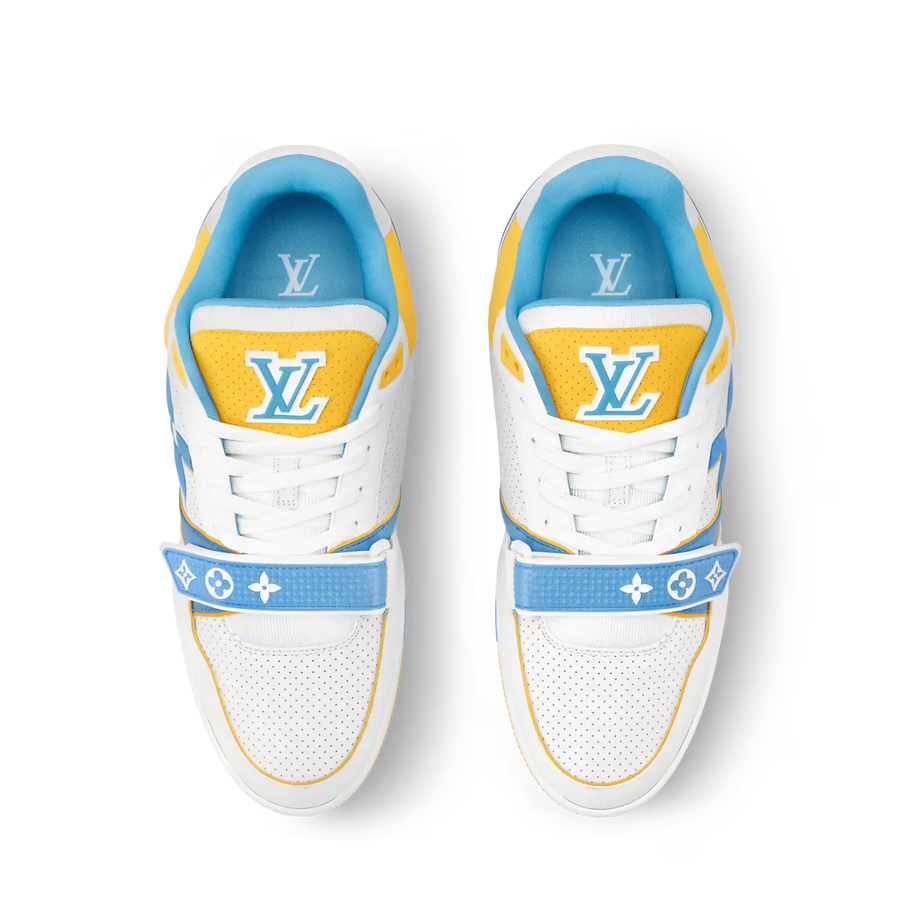 Louis Vuitton LV Trainer Yellow Blue