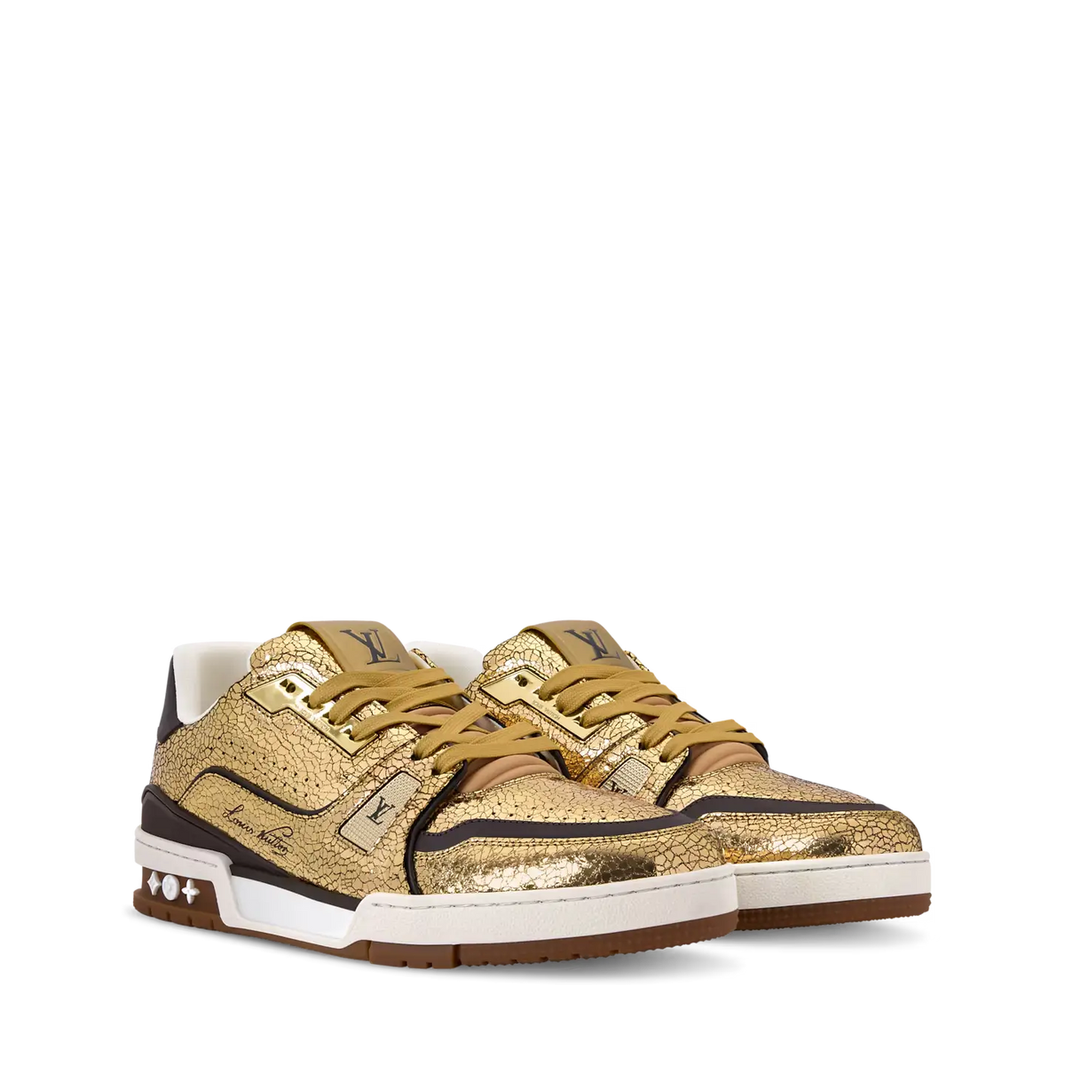 Louis Vuitton LV Trainer Gold