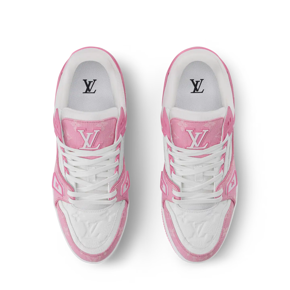 Louis Vuitton LV Trainer Monogram Pink